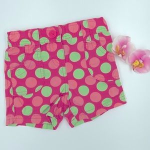 Toddler Polka Dot shorts. Sz 12mo